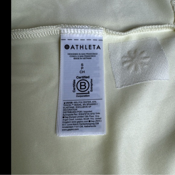Athleta Seasoft 1/4 Zip Women’s Pull-Over Magnolia White Size S/P - Picture 12 of 12